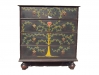 William & Mary Chest of Drawers w/ Tree Art